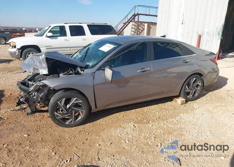 2024 Hyundai Elantra Limited z USA, uszkodzony, nr VIN KMHLP4DGXRU701038